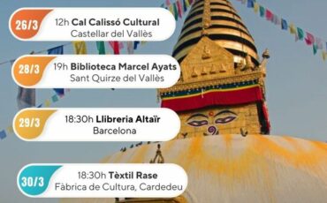 Charlas en Cataluña con Kavita y Rohit