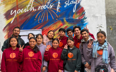 L’alumnat de Setmana Social al Teatre Mandala